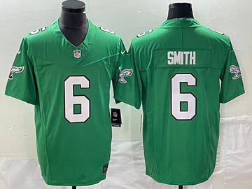 DeVonta Smith Philadelphia Eagles green Vapor jersey