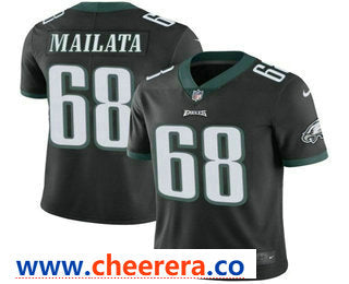 Jordan Mailata Philadelphia Eagles black Vapor jersey