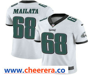 Jordan Mailata Philadelphia Eagles white Vapor jersey