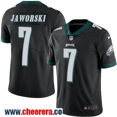 Ron Jaworski Philadelphia Eagles black Color Rush jersey