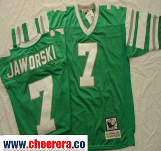 Ron Jaworski Philadelphia Eagles green Throwback jersey