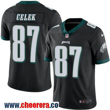 Brent Celek Philadelphia Eagles black Color Rush jersey