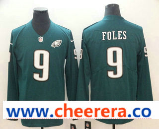 Nick Foles Nike Philadelphia Eagles green Limited jersey
