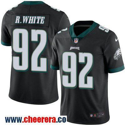 Reggie White Philadelphia Eagles black Color Rush jersey