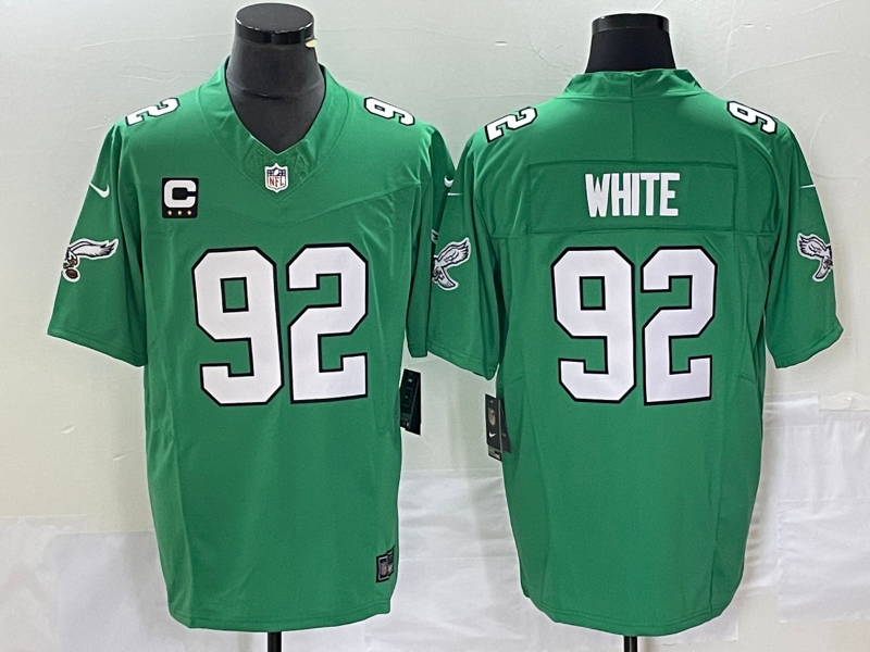 Reggie White Philadelphia Eagles green Vapor jersey