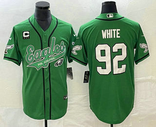 Reggie White Philadelphia Eagles green jersey