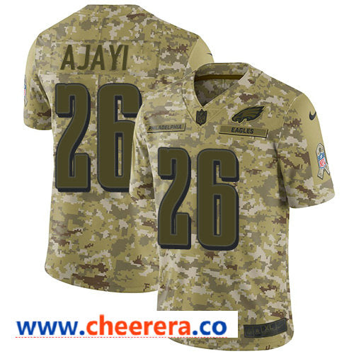 Jay Ajayi Nike Philadelphia Eagles camo Salute To Service jersey