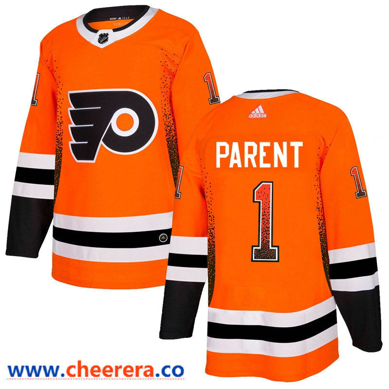 Bernie Parent Philadelphia Flyers orange Fashion jersey