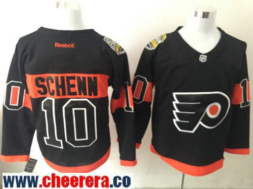Brayden Schenn Philadelphia Flyers black Stadium Series jersey