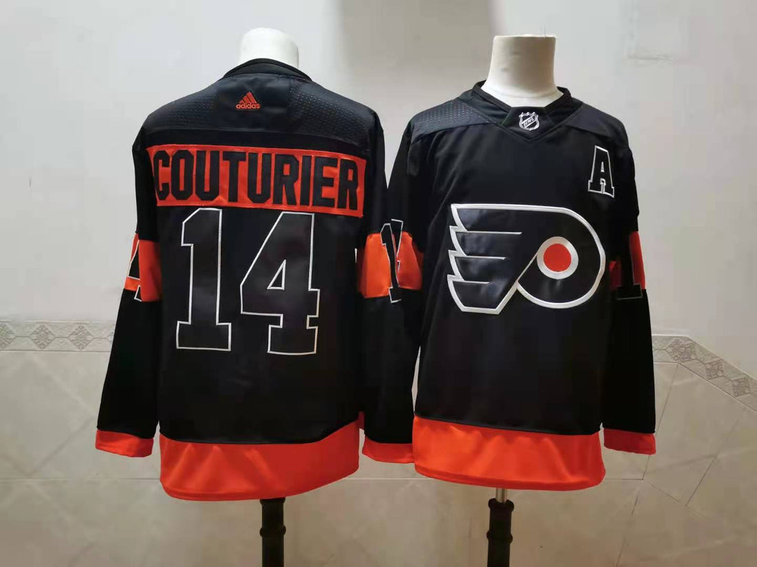 Sean Couturier Philadelphia Flyers black jersey