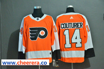 Sean Couturier Philadelphia Flyers orange jersey