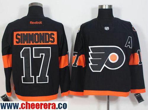 Wayne Simmonds Philadelphia Flyers black Stadium Series jersey