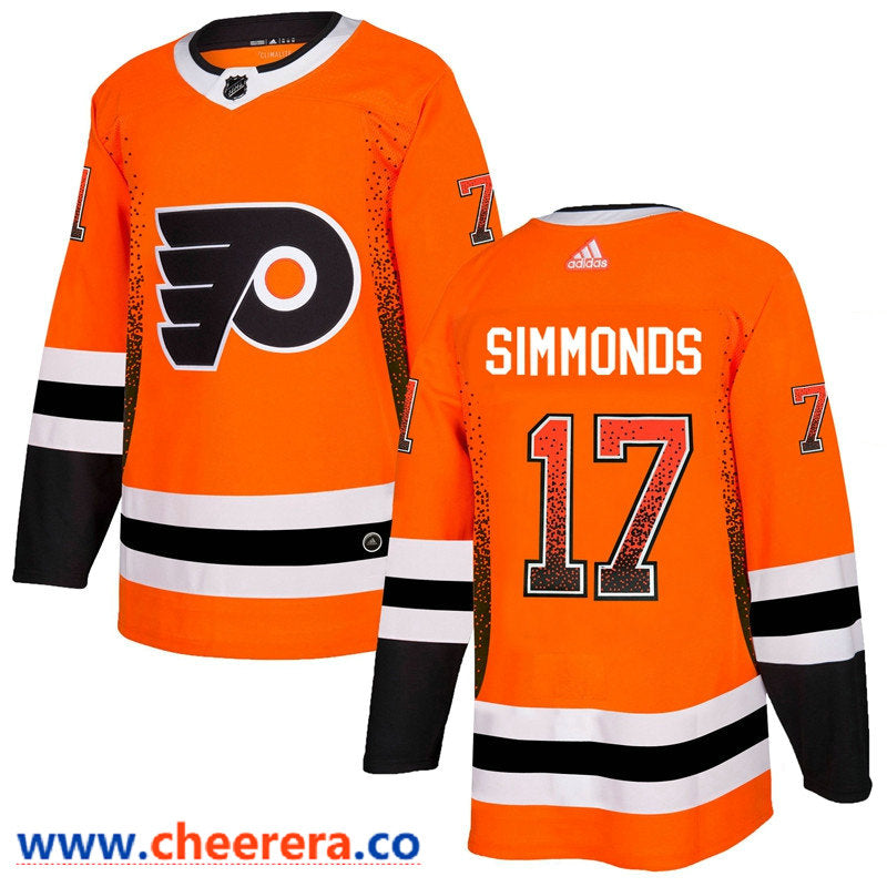 Wayne Simmonds Philadelphia Flyers orange Fashion jersey
