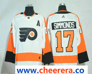 Wayne Simmonds Philadelphia Flyers white jersey
