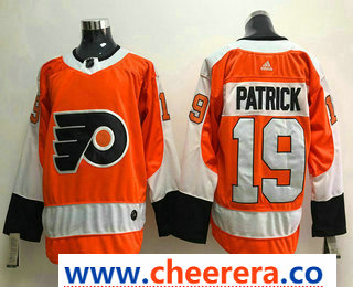 Nolan Patrick Philadelphia Flyers orange Home jersey