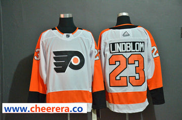 Oskar Lindblom Philadelphia Flyers white jersey