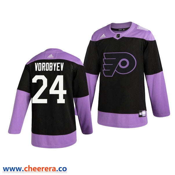 Mikhail Vorobyev Philadelphia Flyers black jersey
