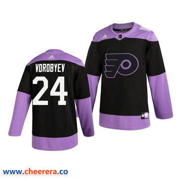 Mikhail Vorobyev Philadelphia Flyers black jersey