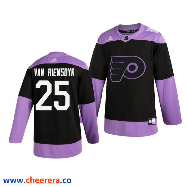 James Van Riemsdyk Philadelphia Flyers black jersey