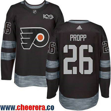 Brian Propp Philadelphia Flyers black jersey