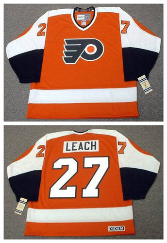 Reggie Leach Philadelphia Flyers Throwback jersey