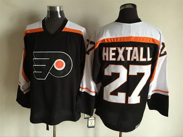 Ron Hextall Philadelphia Flyers black Throwback jersey