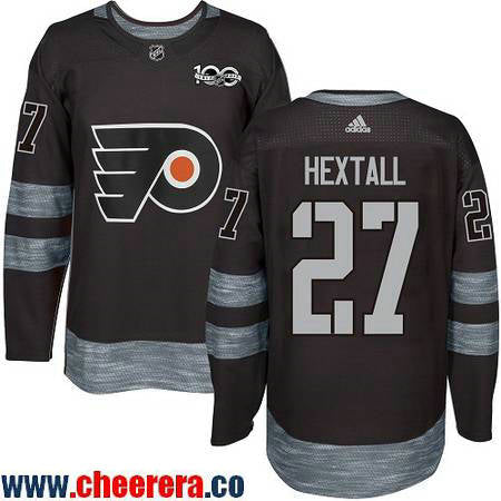 Ron Hextall Philadelphia Flyers black jersey