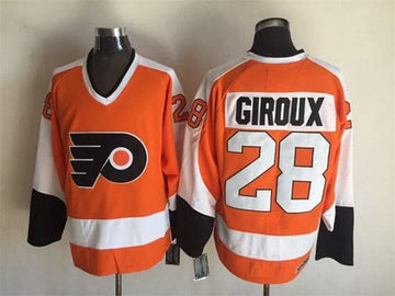 Claude Giroux Philadelphia Flyers orange Throwback jersey