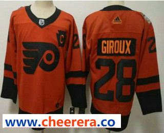 Claude Giroux Philadelphia Flyers orange Stadium Series jersey