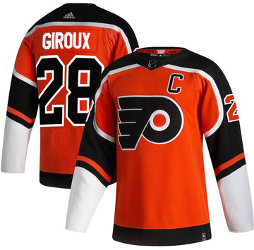 Claude Giroux Philadelphia Flyers orange Reverse Retro jersey
