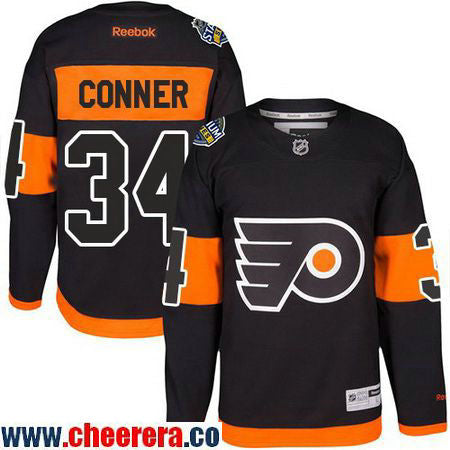 Chris Conner Philadelphia Flyers black Stadium Series jersey