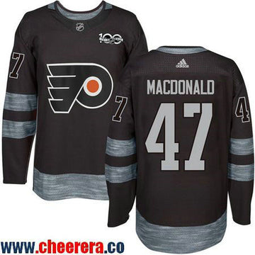 Andrew MacDonald Philadelphia Flyers black jersey