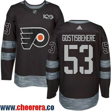 Shayne Gostisbehere Philadelphia Flyers black jersey