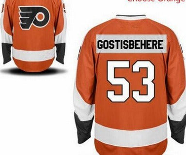 Shayne Gostisbehere Philadelphia Flyers Reebok Philadelphia Flyers orange Home jersey