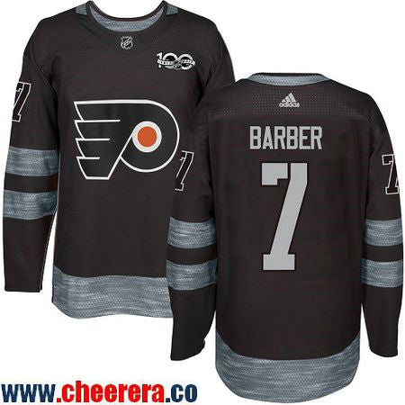Bill Barber Philadelphia Flyers black jersey