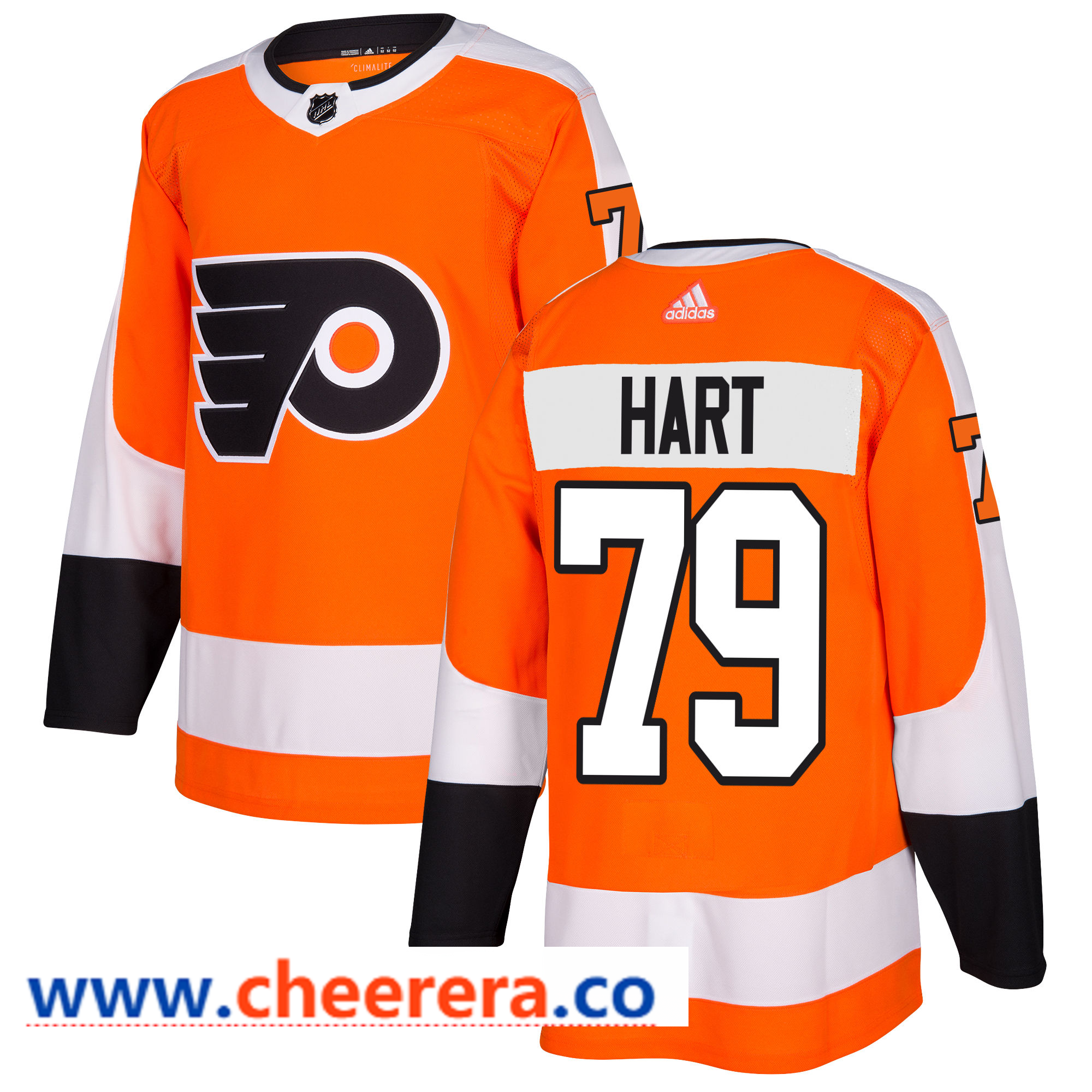 Carter Hart Philadelphia Flyers orange jersey