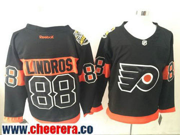 Eric Lindros Philadelphia Flyers black Stadium Series jersey