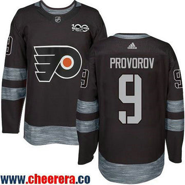 Ivan Provorov Philadelphia Flyers black jersey