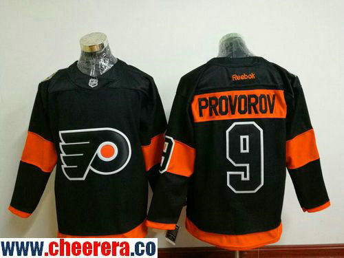 Ivan Provorov Philadelphia Flyers black Stadium Series jersey