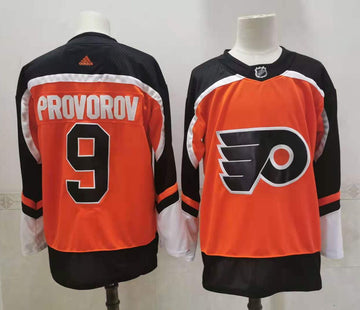 Ivan Provorov Philadelphia Flyers orange jersey