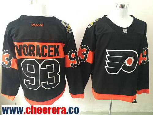 Jakub Voracek Philadelphia Flyers black Stadium Series jersey