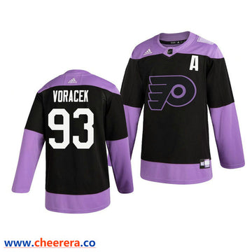 Jakub Voracek Philadelphia Flyers black jersey