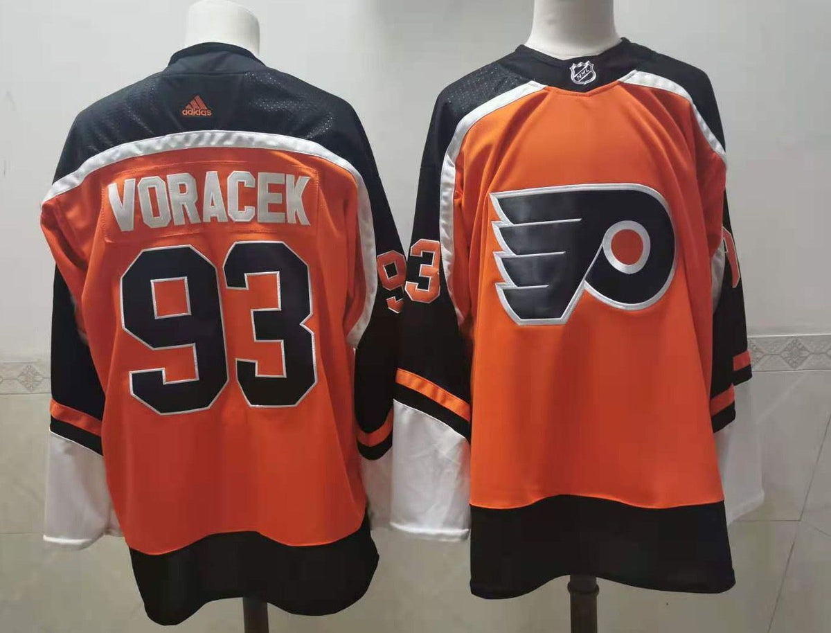 Jakub Voracek Philadelphia Flyers orange jersey