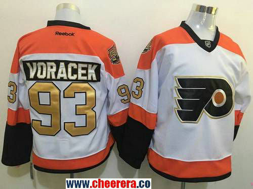 Jakub Voracek Philadelphia Flyers white jersey