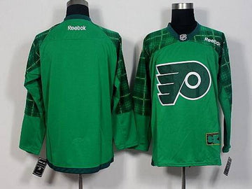 Custom Philadelphia Flyers green jersey