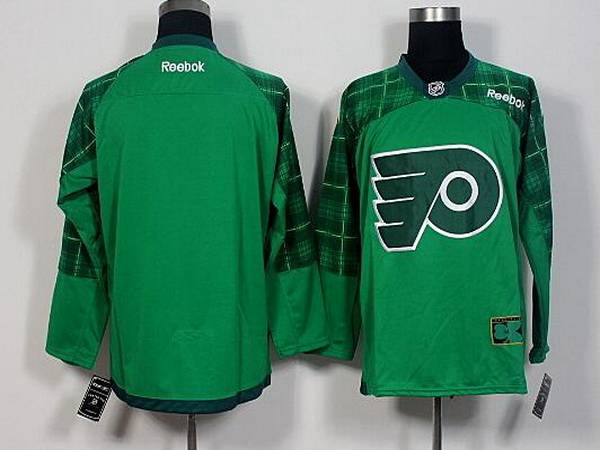 Custom Philadelphia Flyers green jersey