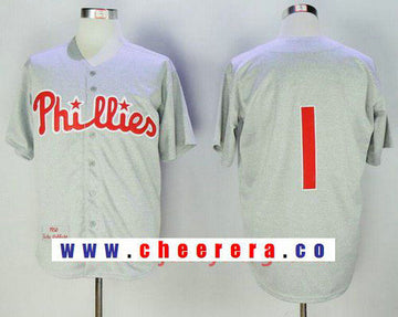 Chuck Klein Philadelphia Phillies gray Throwback jersey