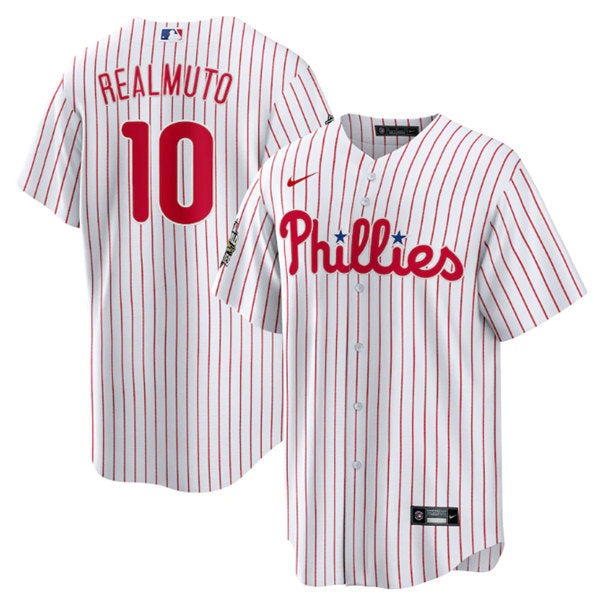 J.T. Realmuto Philadelphia Phillies white jersey