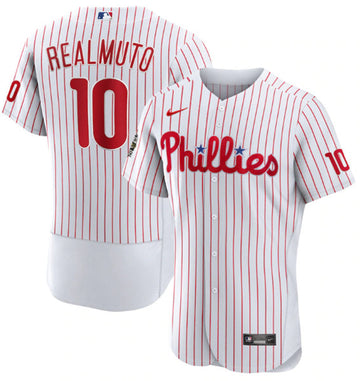 J.T. Realmuto Philadelphia Phillies white jersey