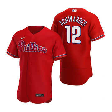 Kyle Schwarber Philadelphia Phillies red jersey